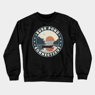 Burr Pond Connecticut Sunset Crewneck Sweatshirt